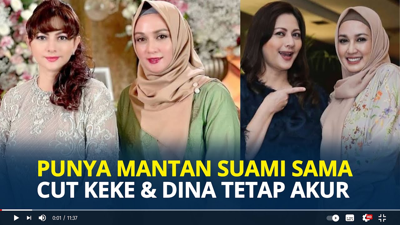 Punya Mantan Suami yang Sama, Cut Keke dan Dina Lorenza Kini Justru Bersahabat