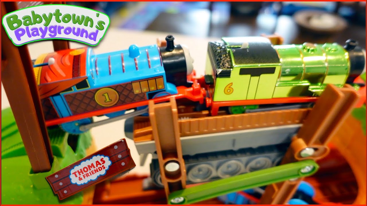 Thomas and Friends Train Toy Playset Challenge!