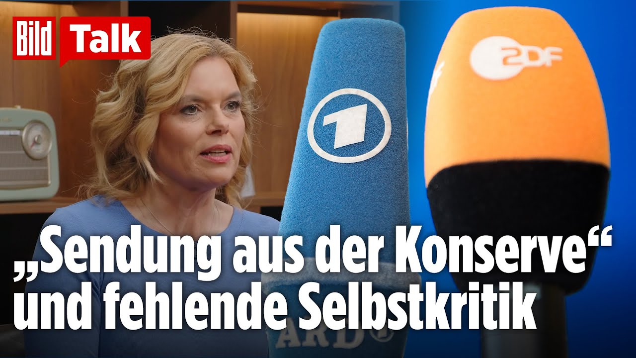 Bundestagspräsidentin Julia Klöckner nimmt sich ARD und ZDF vor | BILD TALK Clips