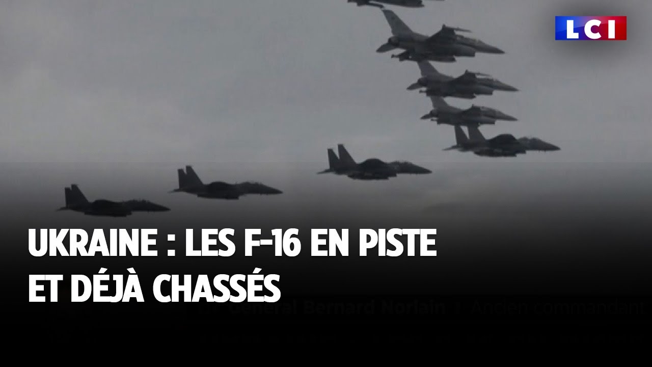 Ukraine : les F-16 en piste et déjà chassés