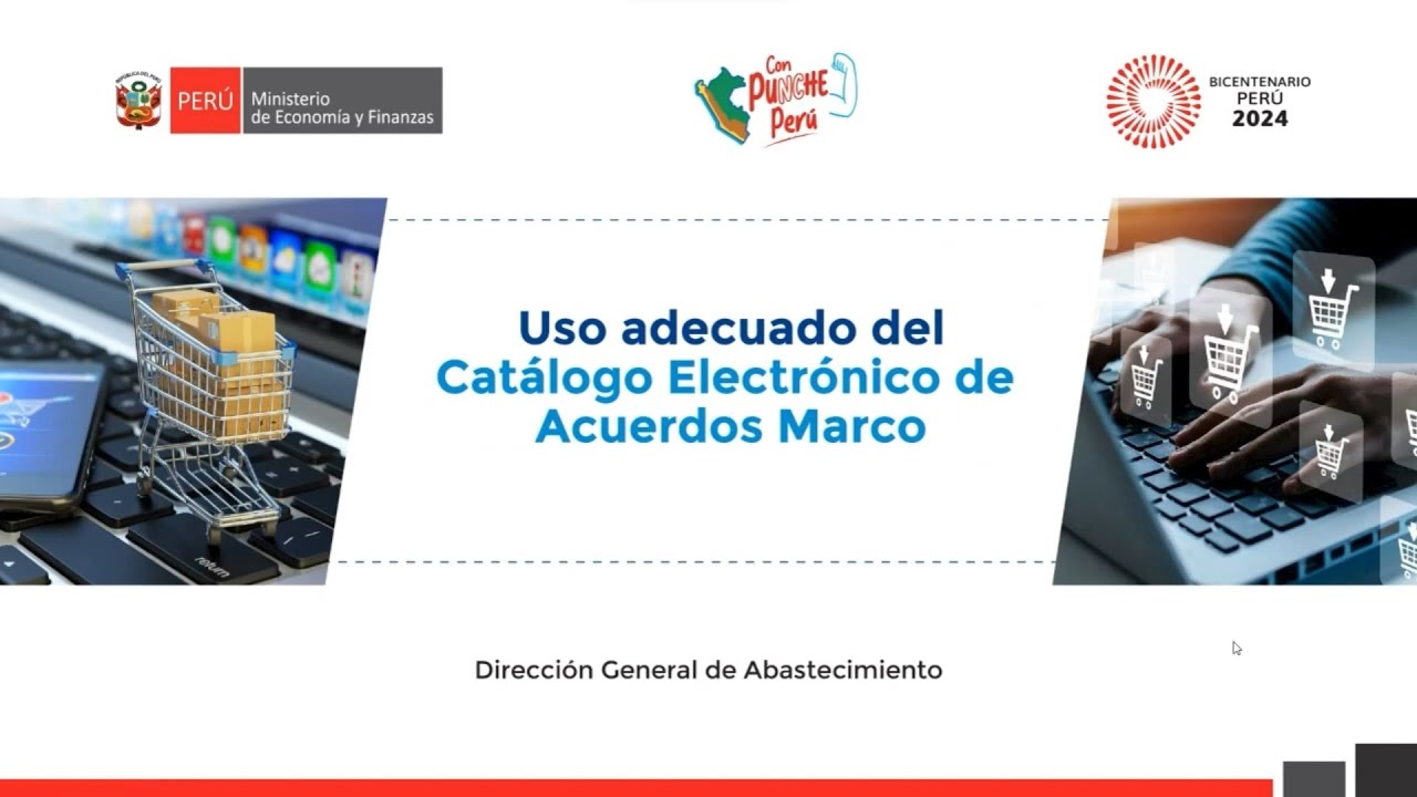 DGA: Uso adecuado del Catálogo Electrónico de Acuerdos Marco
