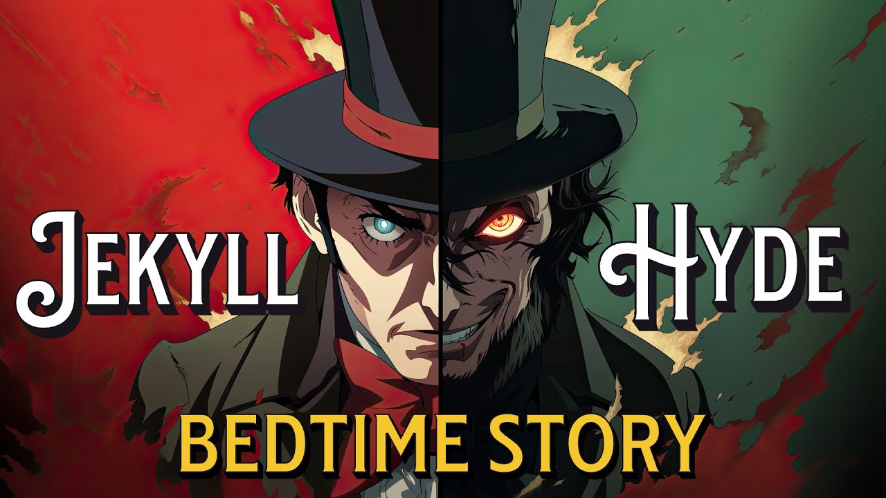 Dr. Jekyll and Mr. Hyde Sleep Audiobook Relaxing Read Aloud Dark Screen Classic Spooky Dark