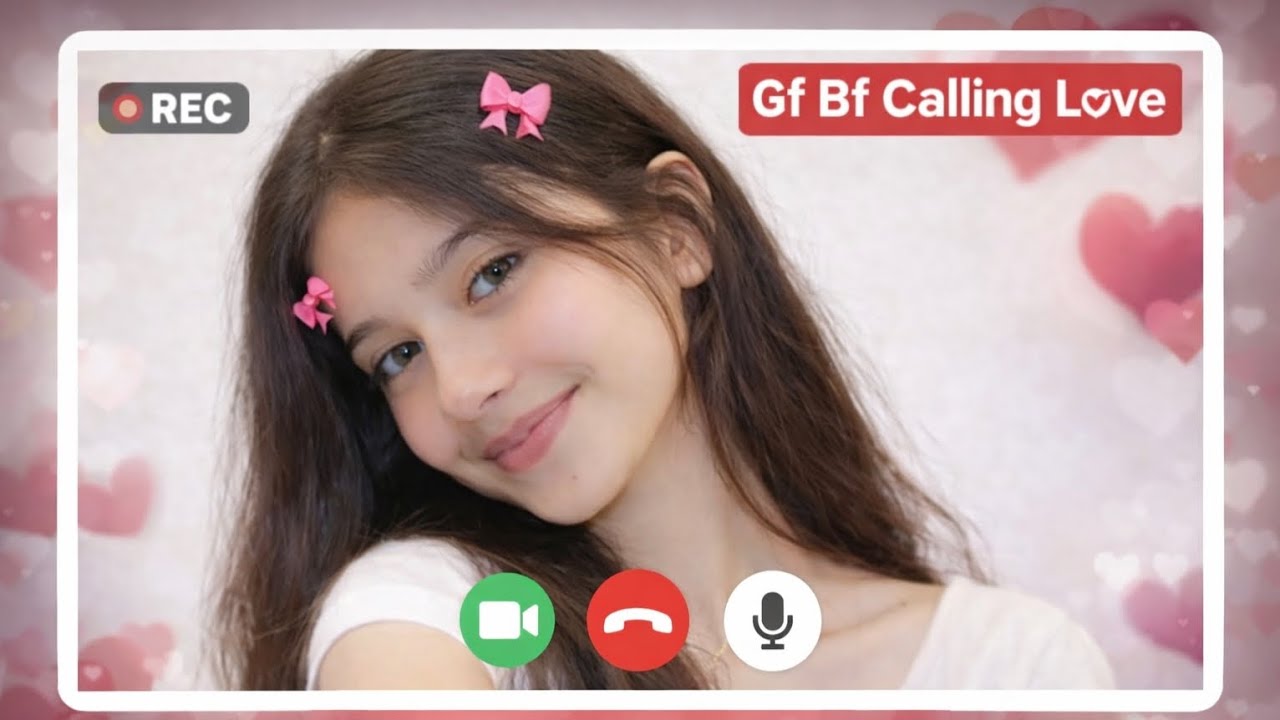Beautiful Girl Live Video Call 💕 | GF BF Calling Love | Romantic Video Chat