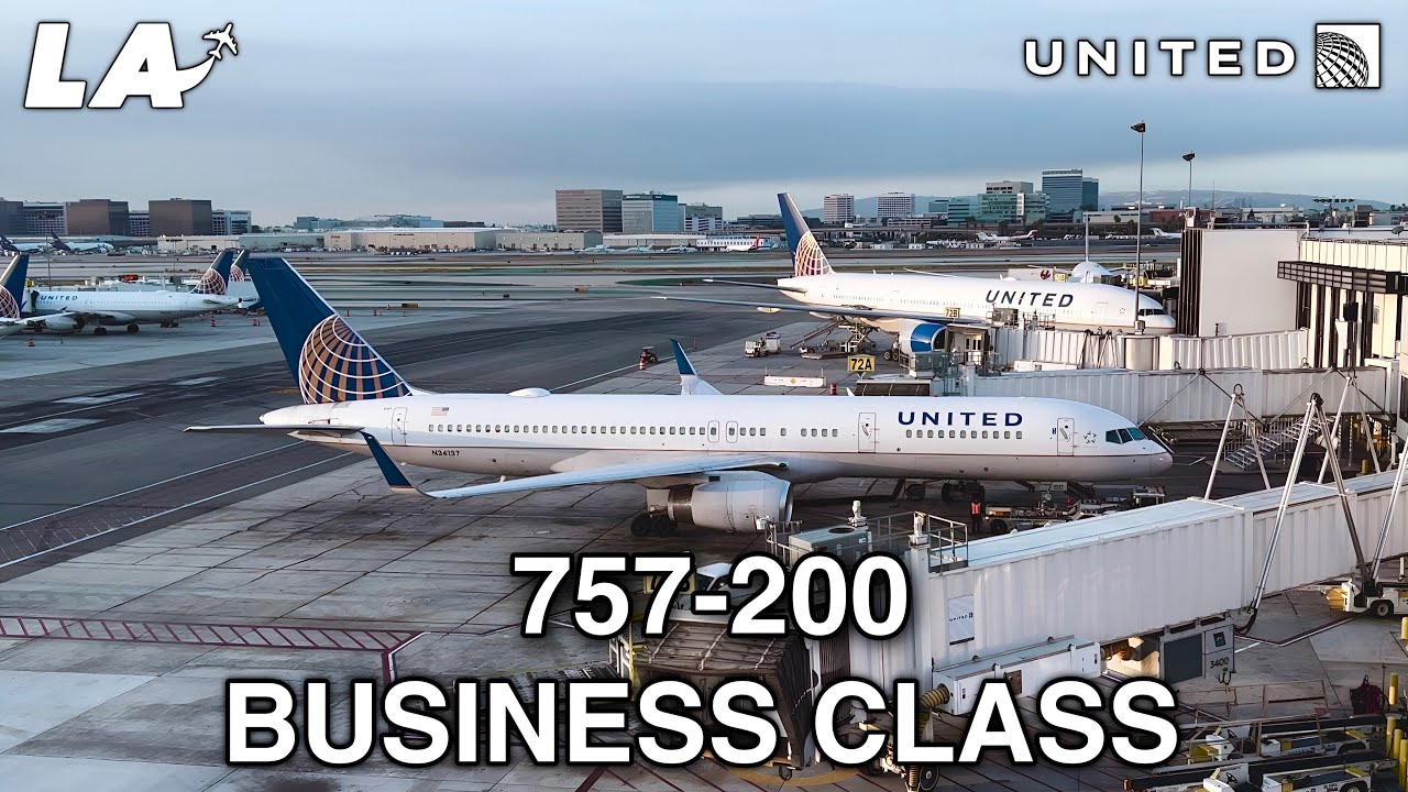 United Airlines 757-200 Business Class Review