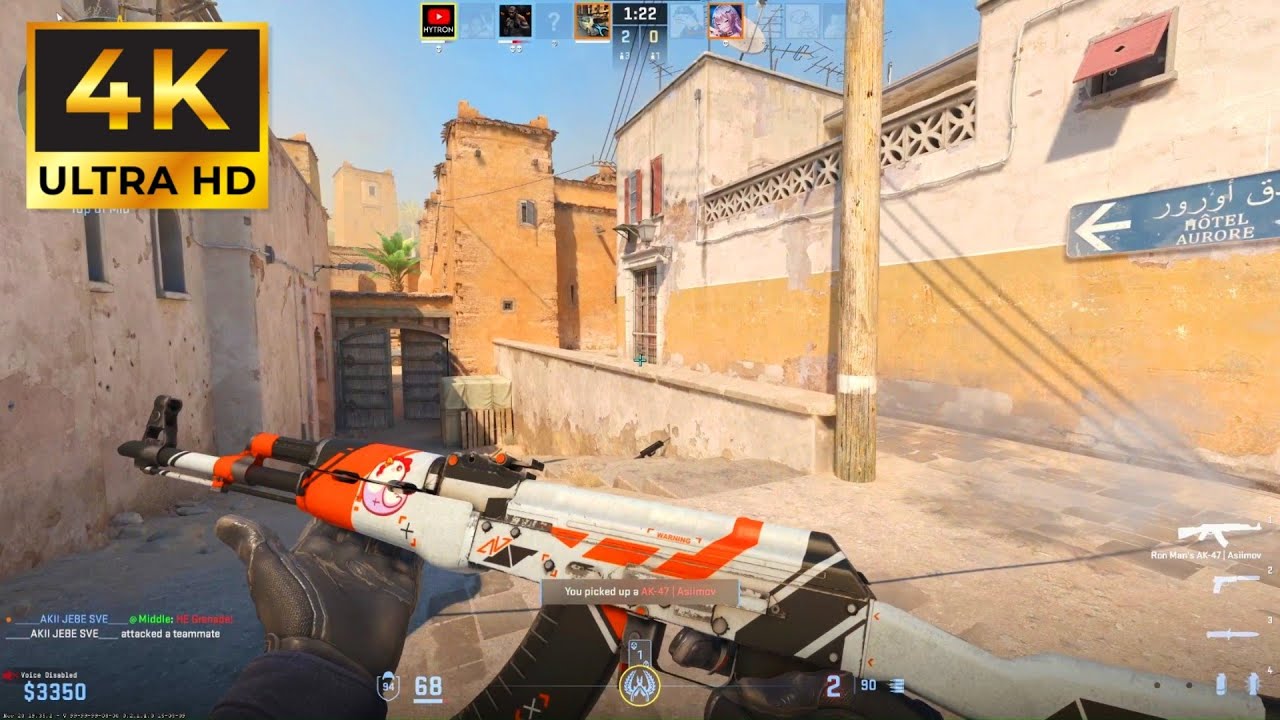Counter-Strike 2 Gameplay 4K (No Commentary)