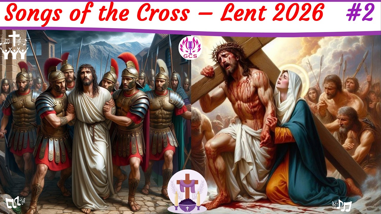 🎵✝️ Lenten Hymns 2026 | 🕯️🙏 On Golgotha, Way of the Cross ➕ #lent2026,  #WayOfTheCross