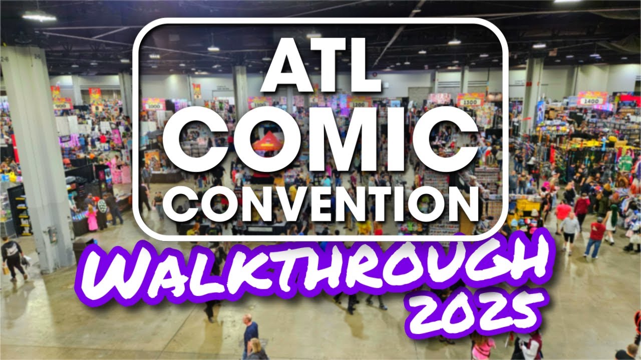 ATL Comic Convention 2025 Walkthrough | Cosplay, Collectibles & MORE!