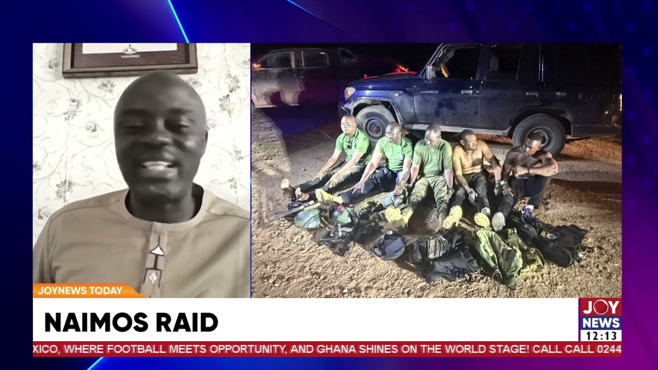 NAIMOS raid: Five fake national security arrested over illegal mining extortion. #JoyNews