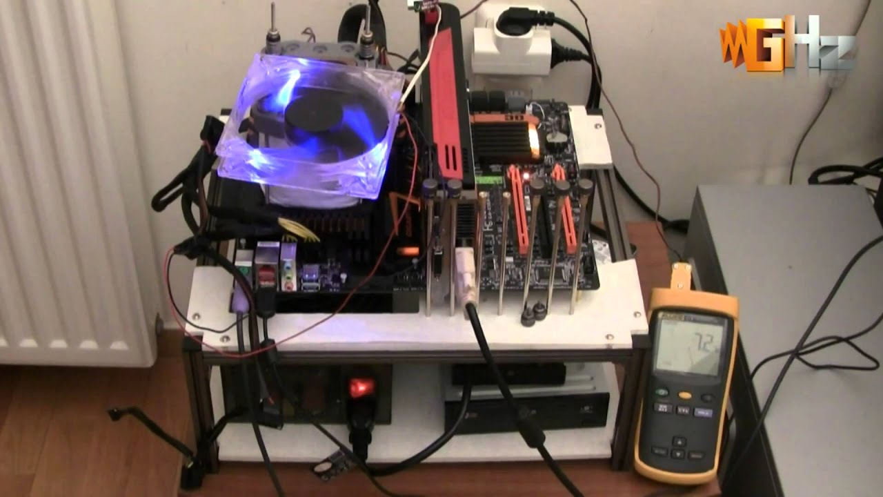Gigabyte X58A-OC + Intel Core i7-990X @ 6.18GHz - LN2 Overclocking