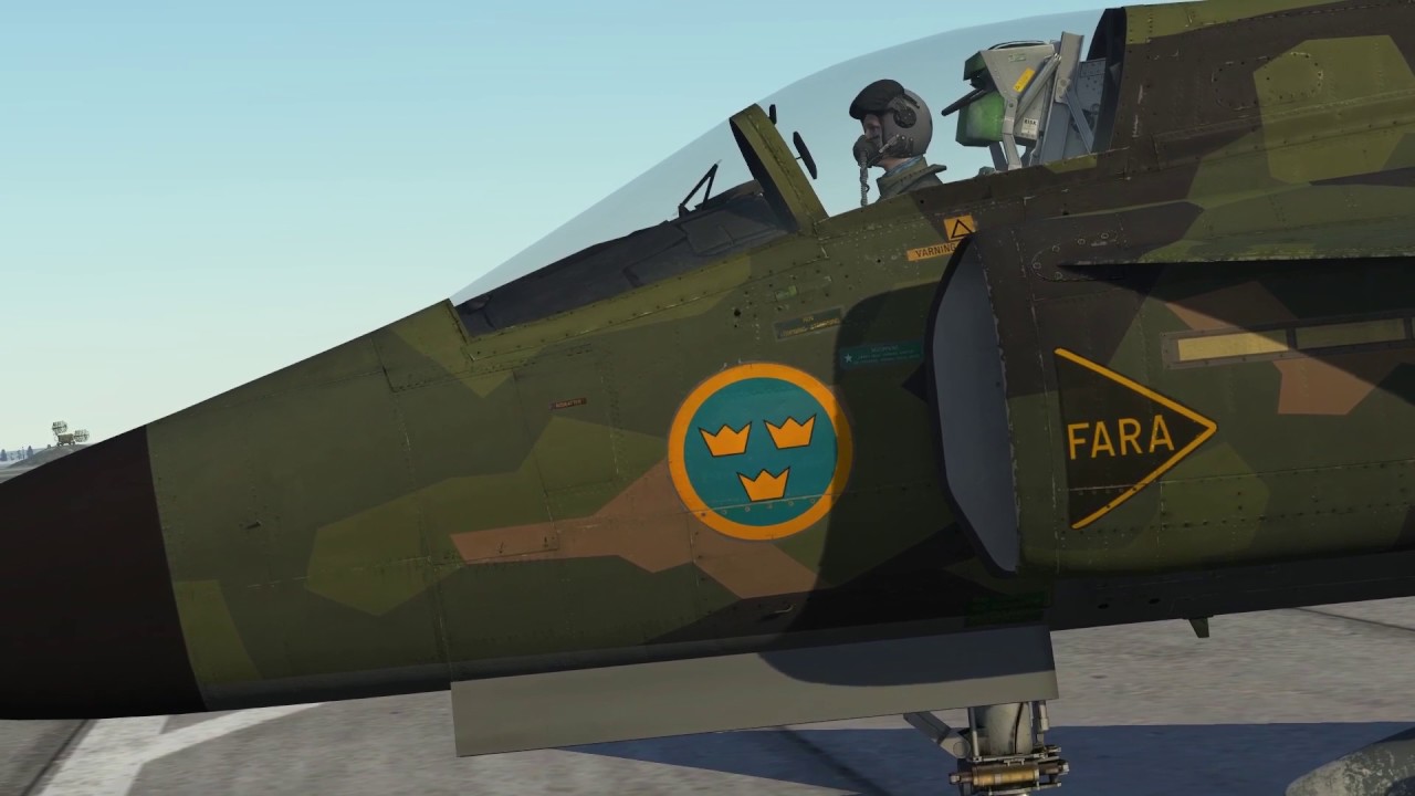 DCS: AJS-37 Startup, Taxi & Take Off