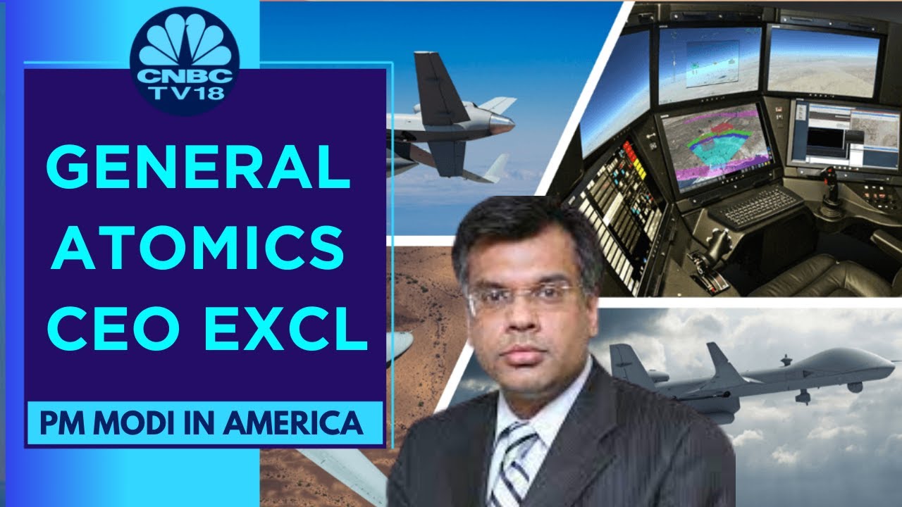 General Atomics CEO On The Big Drone Deal With India & More | CNBC TV18