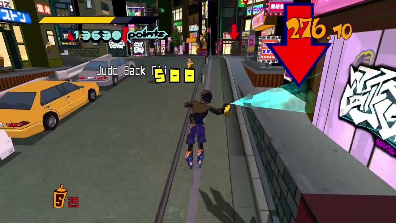 Jet Set Radio (PC) Gameplay -No Commentary- (Dreamcast port)