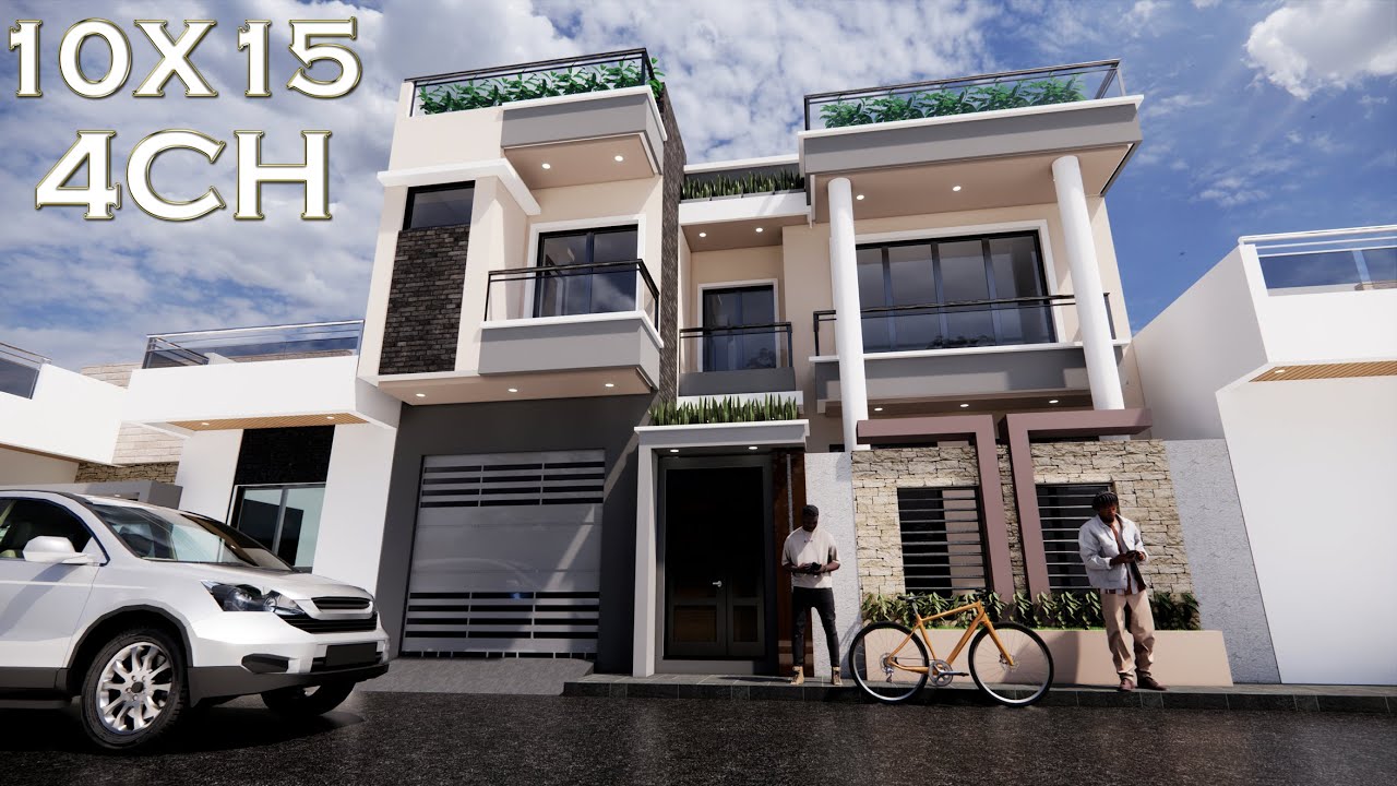 Villa de 150m² I 10m x 15m I sis à Yéne NDITAHK Sénégal  #Dakar #Senegal #maison #150m²