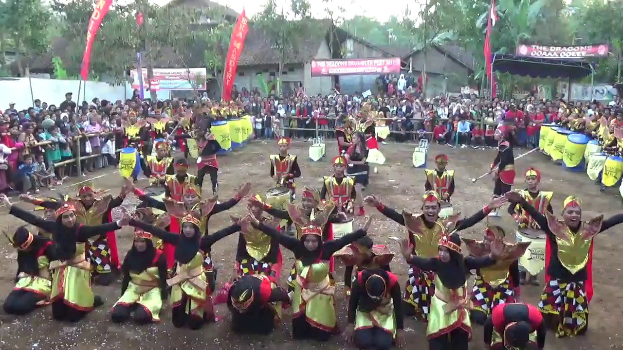 DRUMBLEK KESPER KECAMATAN GETASAN, juara 3 event the dragon drumblek festival 2017