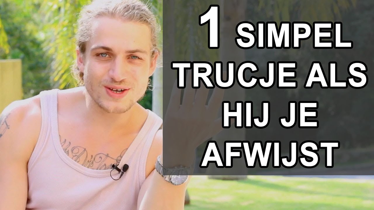 Afgewezen worden door een man: 1 Simpel trucje om ermee om te gaan