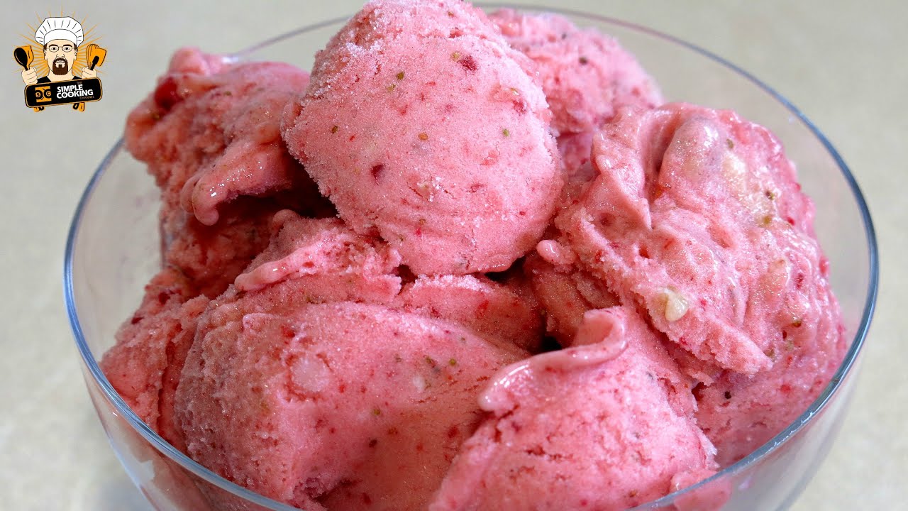 STRAWBERRY BANANA ICE CREAM - ONLY 3 INGREDIENTS