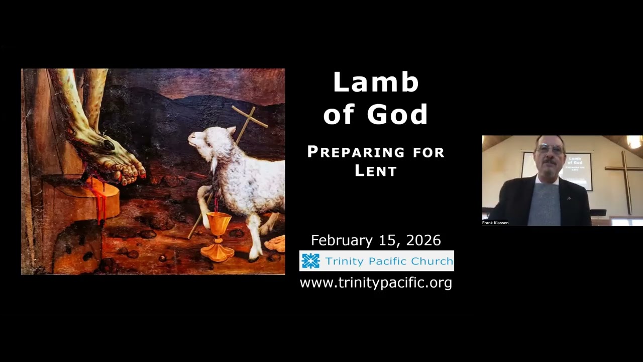 TPC [February 15/2026] [Preparing for Lent]