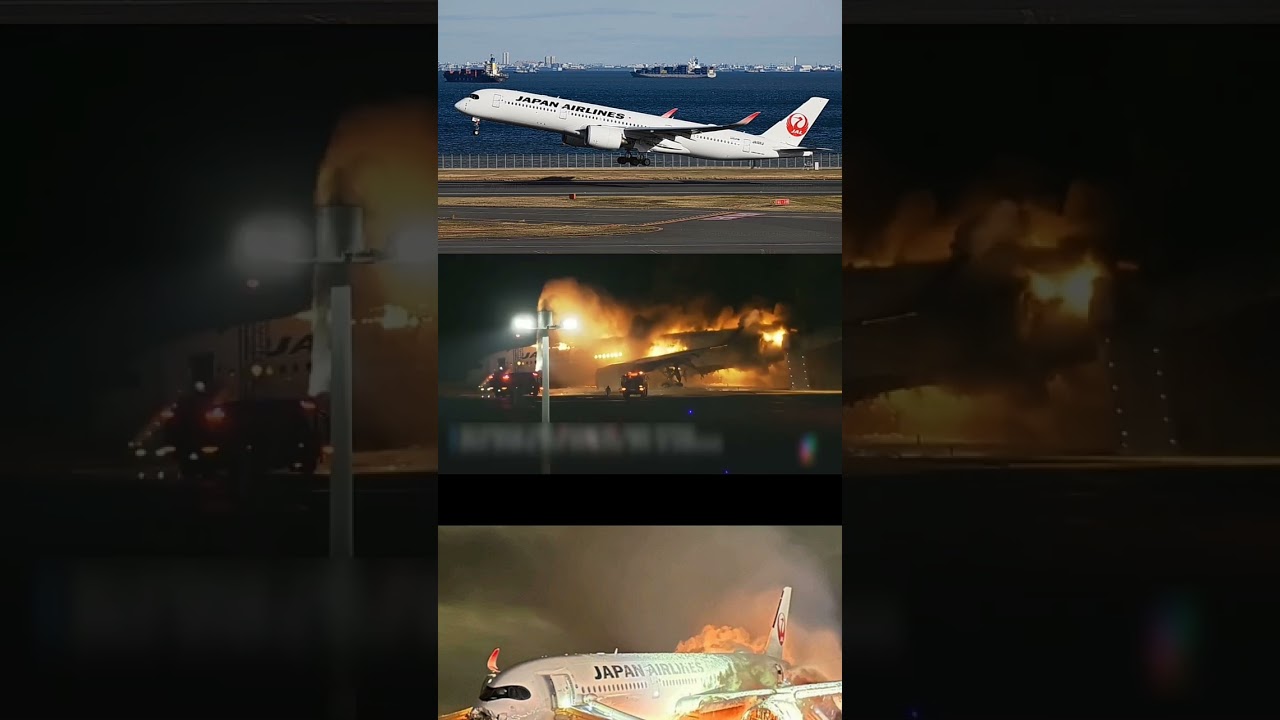 TAI NẠN ĐẦU TI&Ecirc;N NĂM 2024 - JAPAN AIRLINES 516| FLIGHT 516+CVR TIẾNG VIỆT| #cvr #a350 #2024 #airbus
