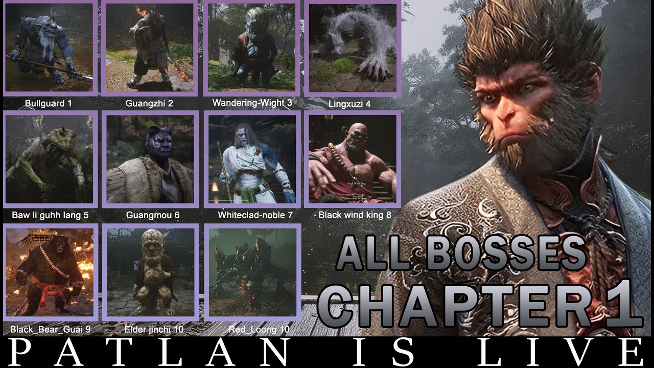 Black Myth Wukong Chapter 1 Boss Fights are INSANE!