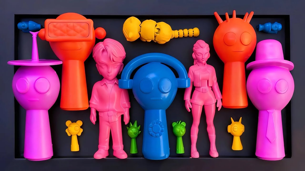 Incredibox Sprunki: Oren, Raddy, Simon, Pinki, Black, Skyblue, Rumi, Zoey, Jinu, Judy, Nick
