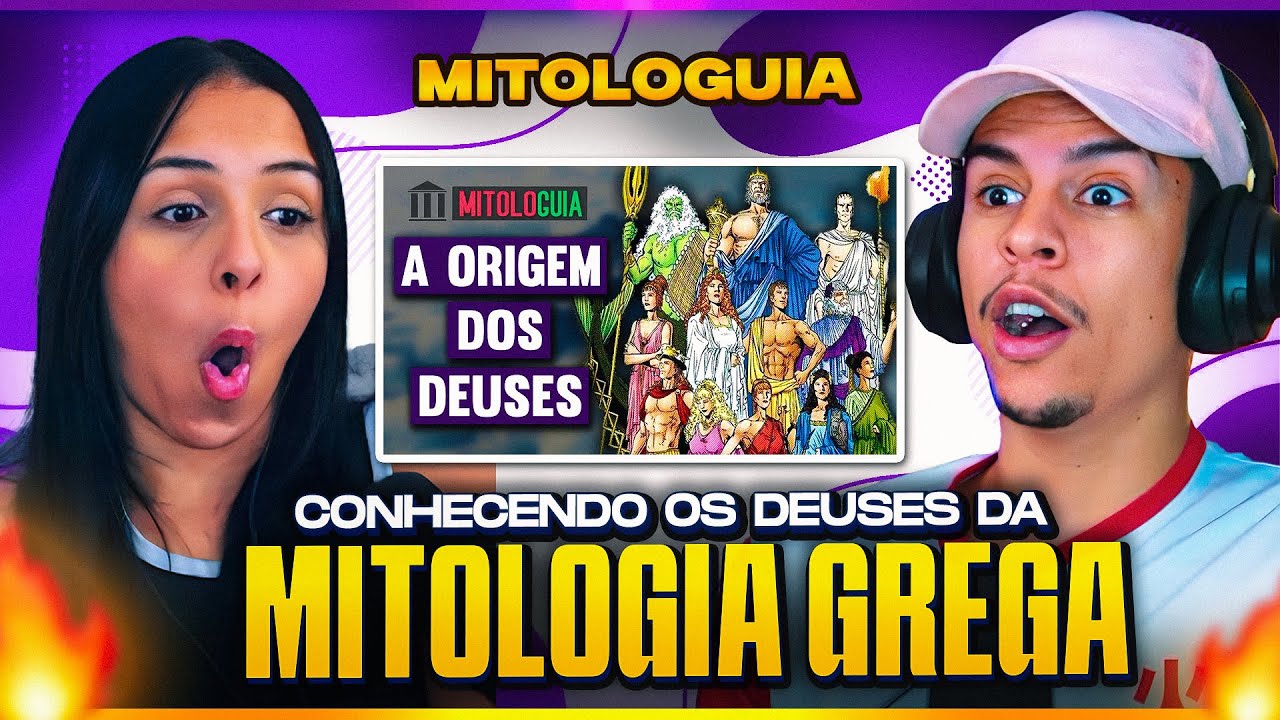 A Origem dos Deuses - MITOLOGIA GREGA | [Casal Jounin React] 🔥