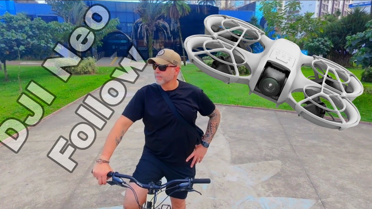 Dji Neo. Testando o modo Follow. 