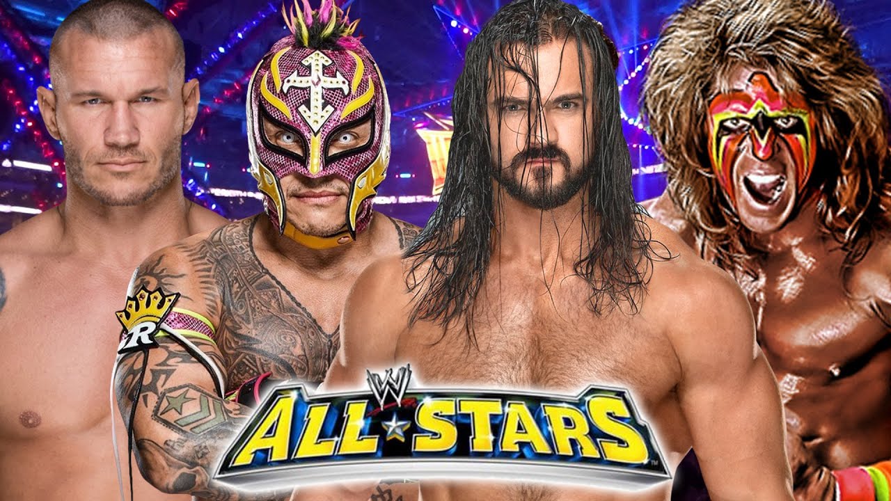 DREW McINTYRE vs RANDY ORTON vs REY MYSTERIO vs ULTIMATE WARRIOR | WWE ALL STARS