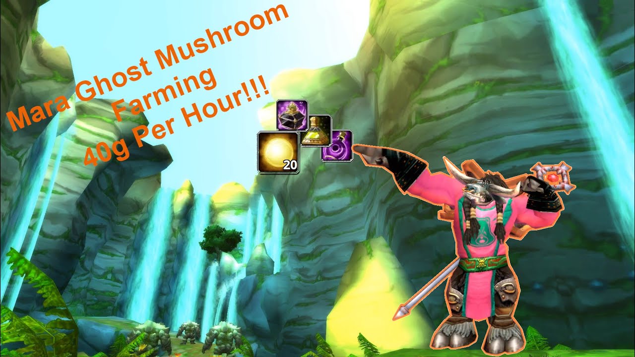 Maraudon Ghost Mushroom Farming - 40g per hour!