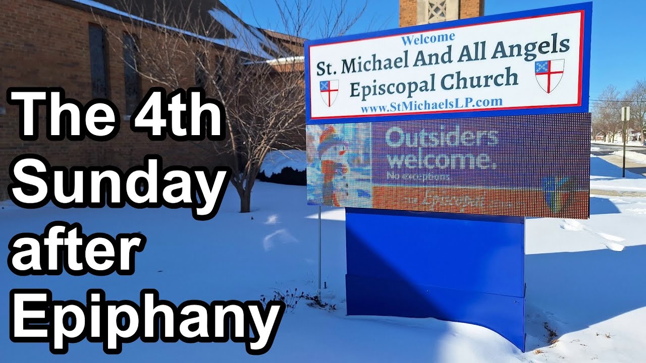 The 4th Sunday after Epiphany - February 1, 2026 - LIVE - St Michael's Lincoln Park, MI