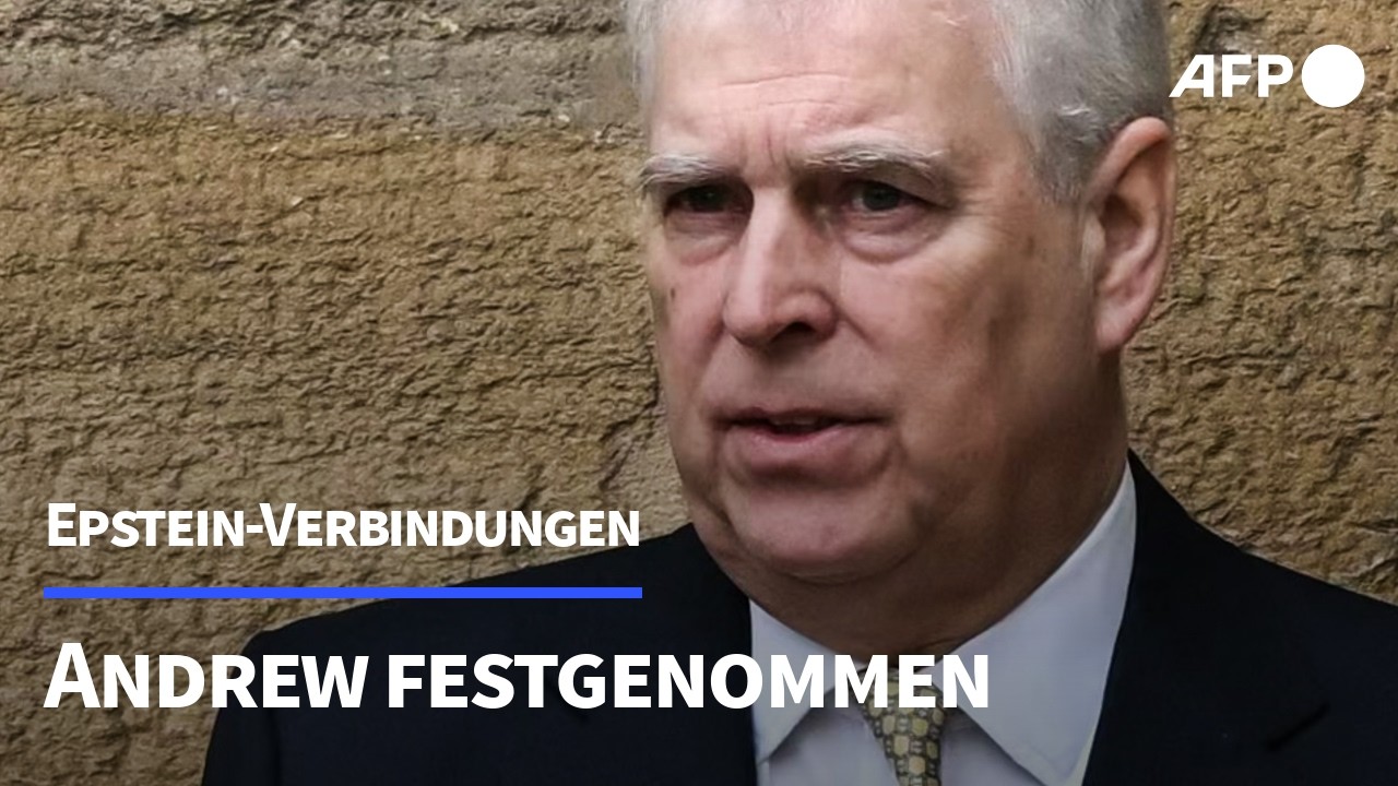 Epstein-Verbindungen: Früherer Prinz Andrew festgenommen | AFP
