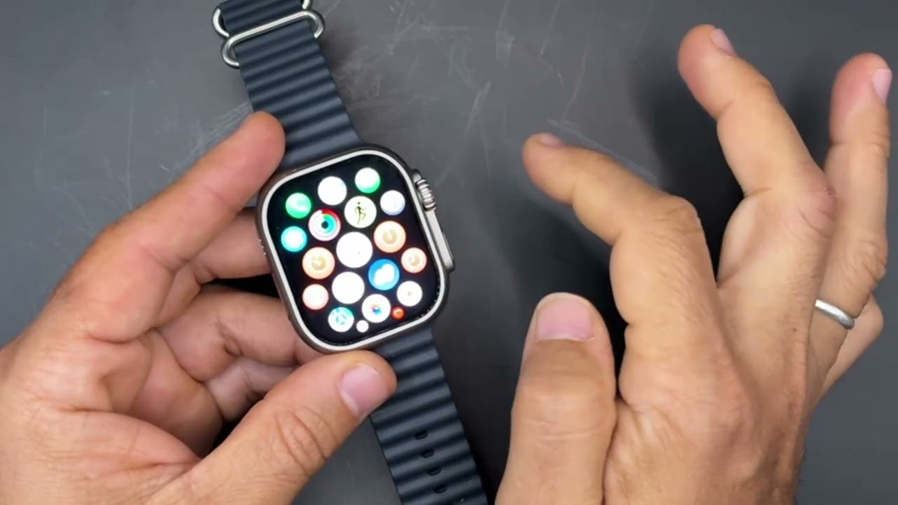 Распаковка смарт-часов Ultra Series 11 Watch4