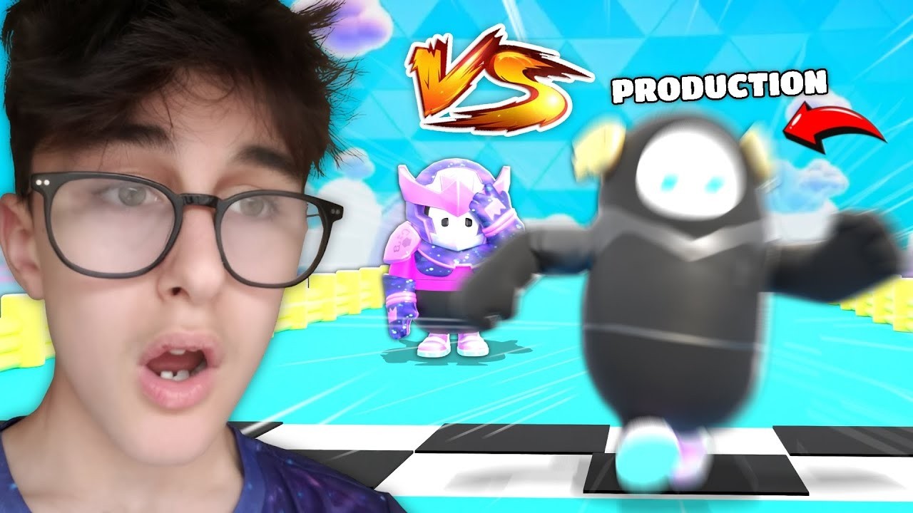 ME VS FASTEST FALL GUYS SPEEDRUNNER (ft, @ProductionWR)