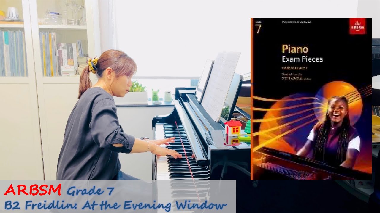 ABRSM Piano Grade 7 B2 Jan Freidlin: At the Evening of the Window No.4 from Four Stories