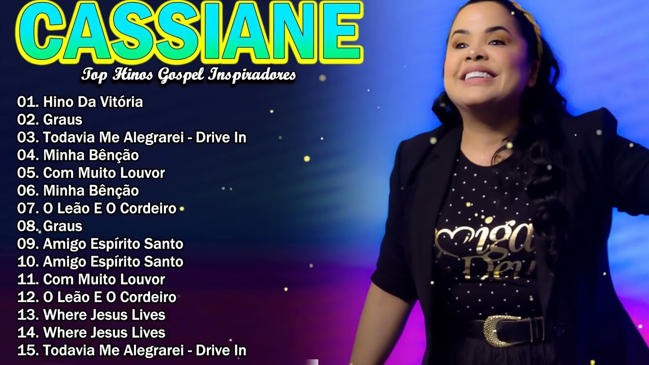 🌙 Cassiane Louvores Para Orar Antes De Dormir | 500 Graus • Hino da Vitória