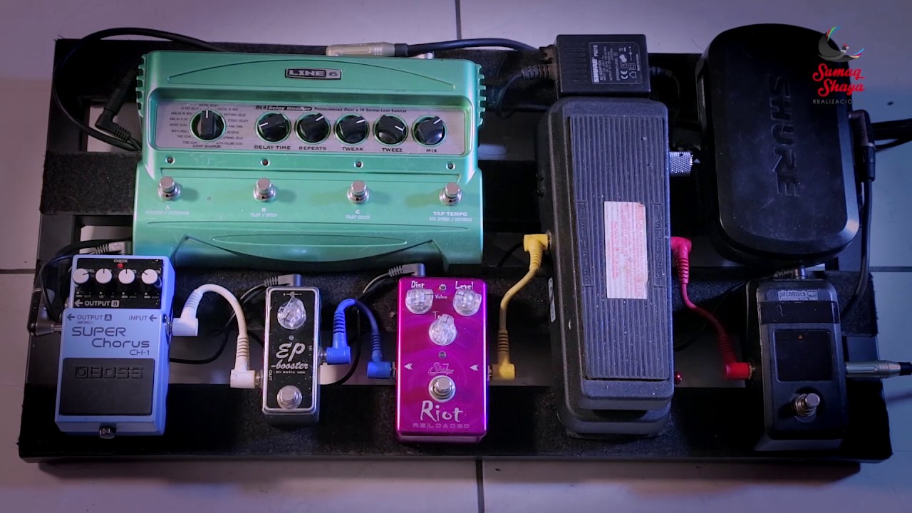 Cómo armar tu primer PEDALBOARD - pedales análogos