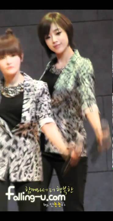 [Cam HD] 101202 T-ara Eunjung - I'm Really Hurt @ Gangnam Severance Hospital [7]