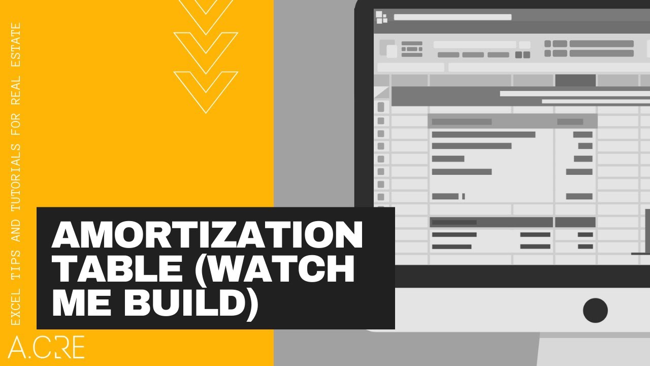 Watch Me Build a Fully Dynamic Mortgage Amortization Table in Excel