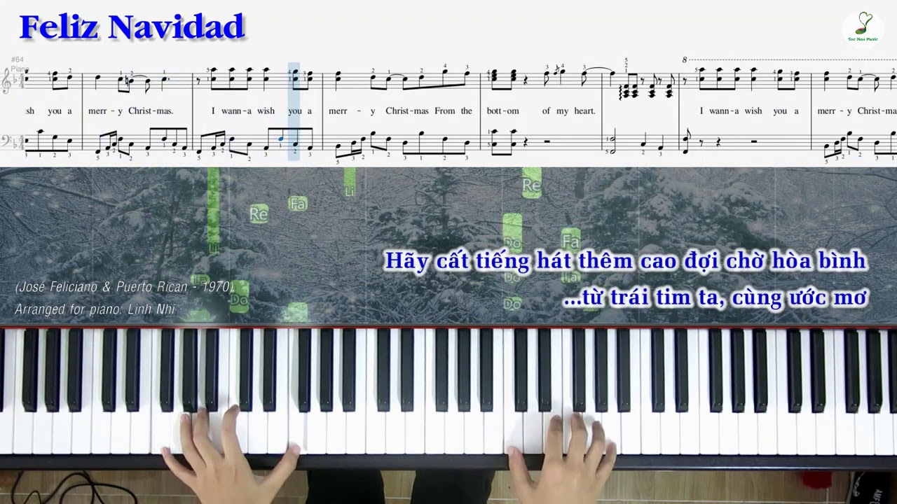 Feliz Navidad | Piano cover | Linh Nhi
