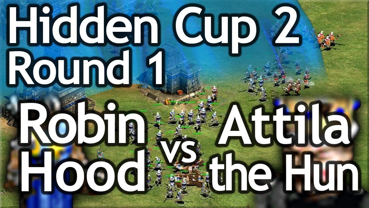 AoE2 Hidden Cup #2 | Robin Hood vs Atilla the Hun! Round of 16!