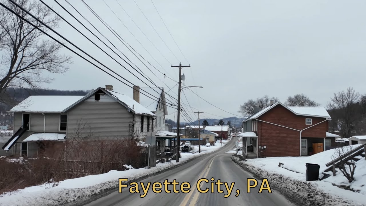 Exploring Fayette City Pennsylvania | Remains of A Rust Belt