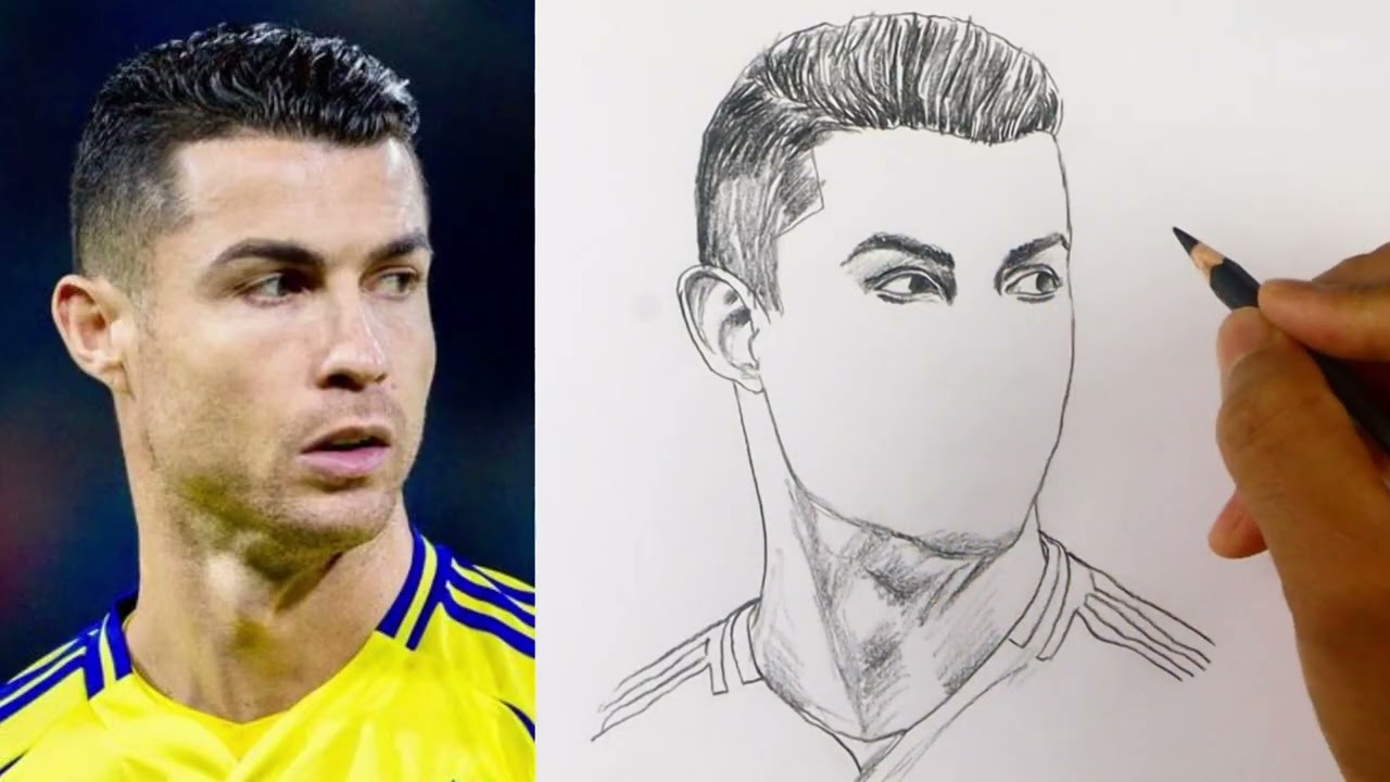 Cristiano Ronaldo Drawing EXPOSED What The Pros Don't Want You To Know