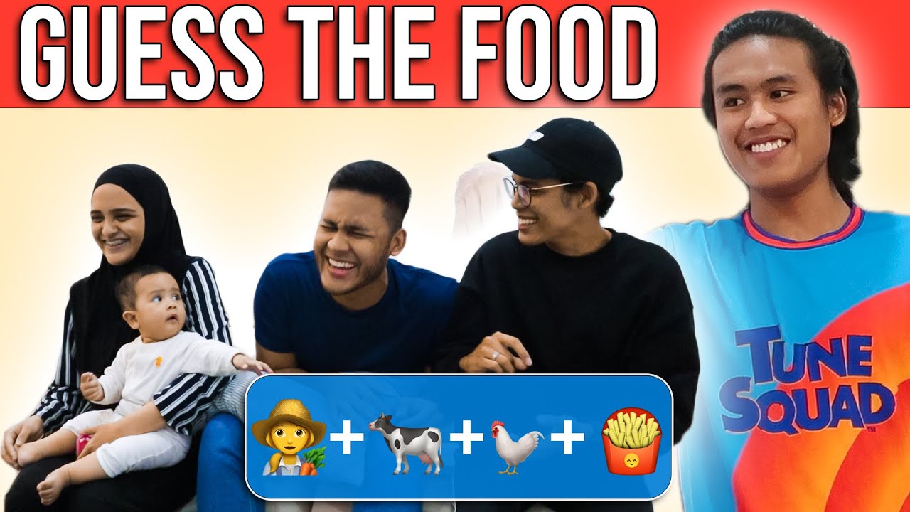 GUESS THE EMOJI CHALLENGE TERSUSAH !! | w/ Aisyah Habshee, Muhsin Yusni & Luqman Yusni.