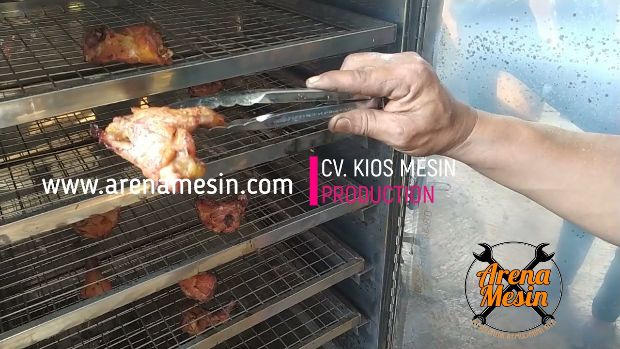 Mesin Ikan Asap, Mesin Pengasap Daging - Mesin Daging Sapi Asap