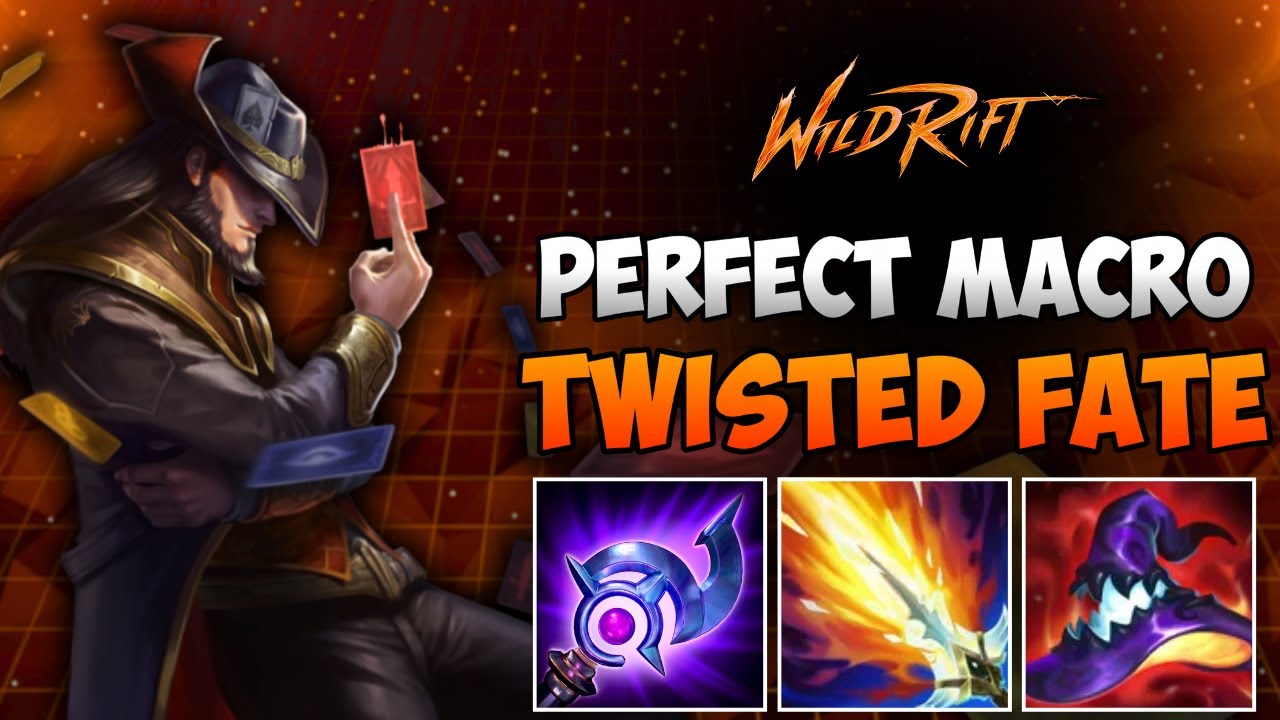 Wild Rift: Twisted Fate с идеальным средним макросом