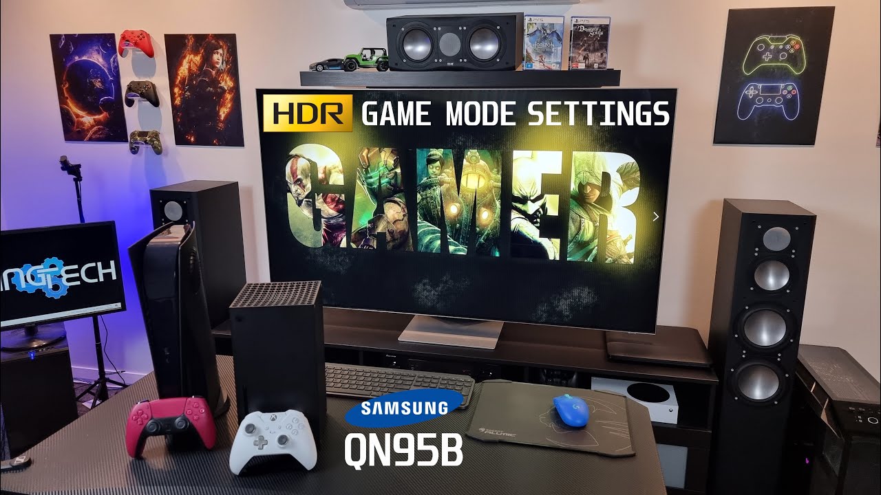 PS5 / Xbox — Настройки изображения в игровом режиме HDR — Samsung QN95B