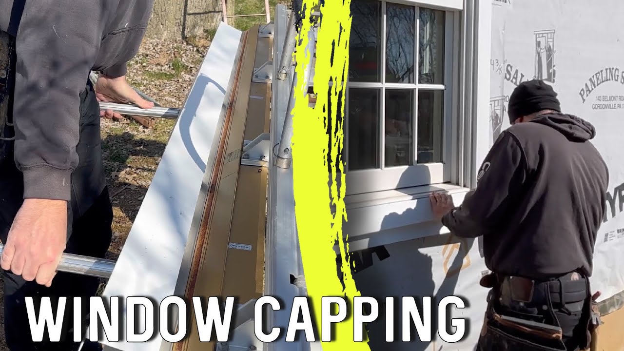 TIPS AND TRICKS FOR CAPPING A WINDOW WITH ALUMINUM