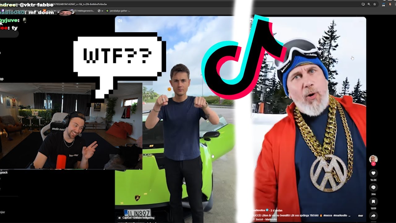 Perrababy reagerar på TIKTOKS