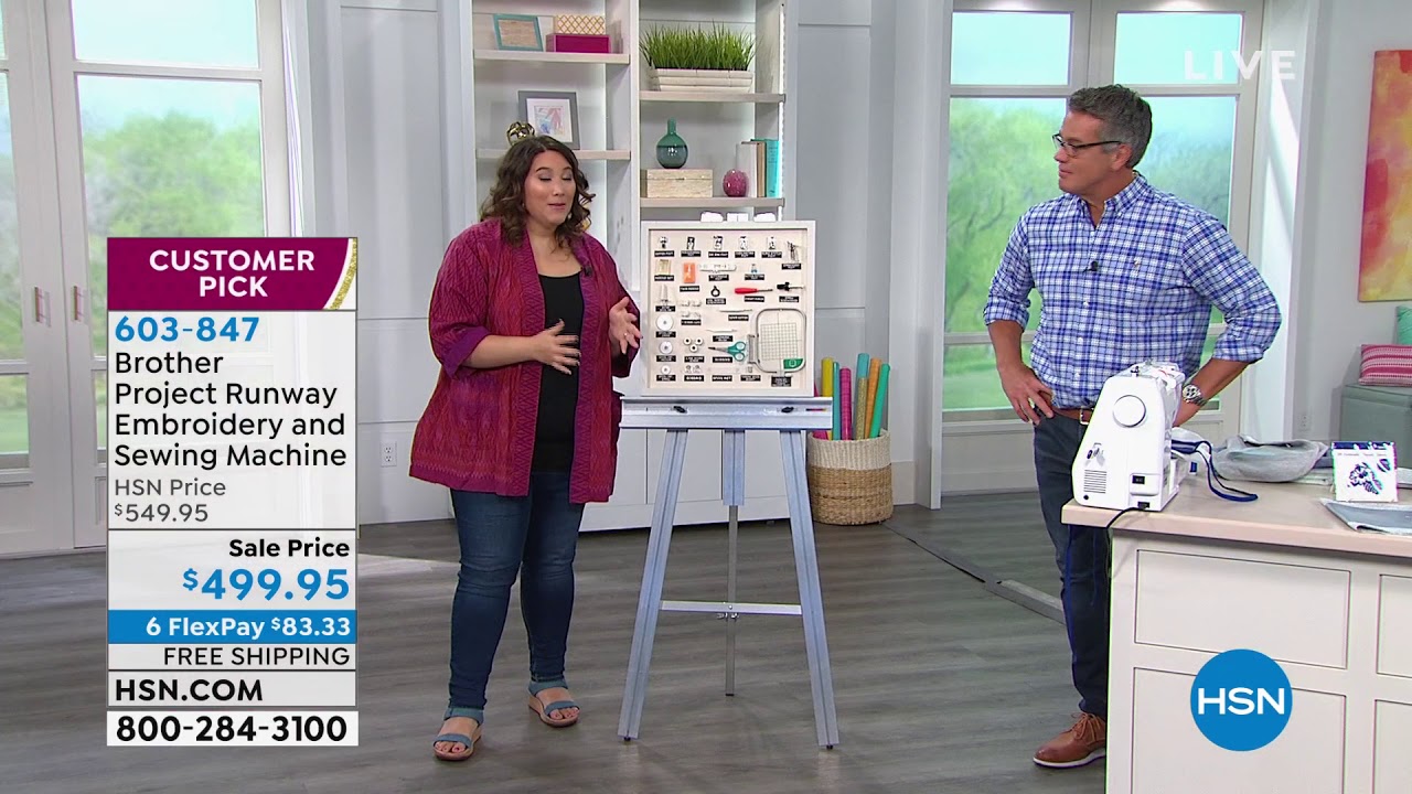 Brother Project Runway Embroidery and Sewing Machine