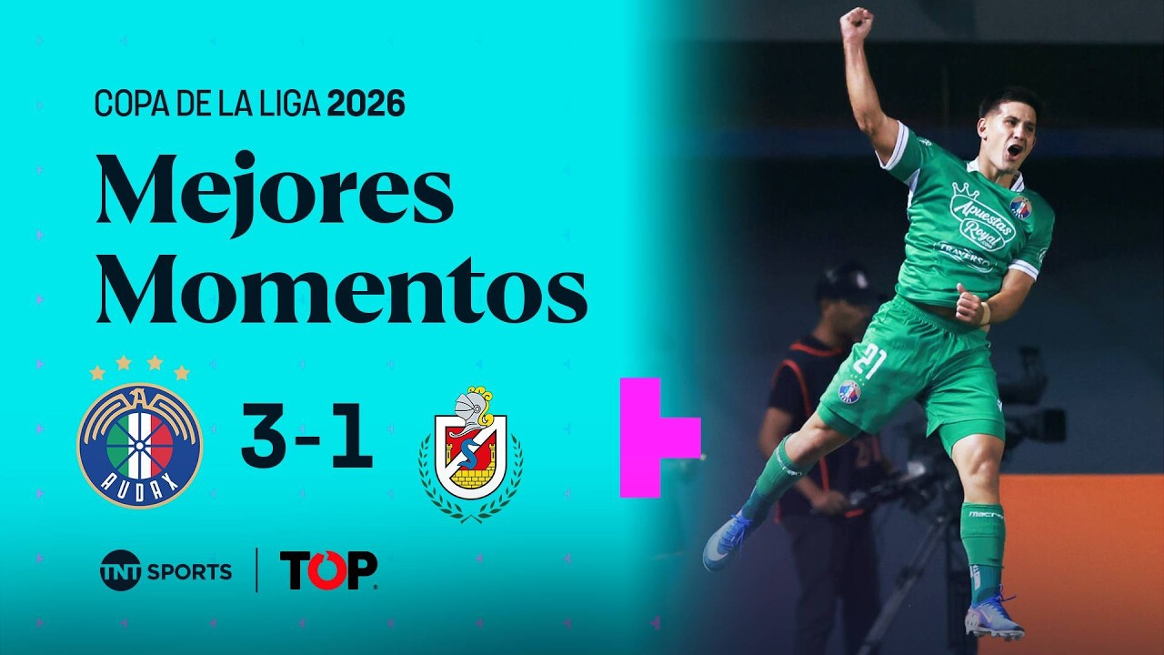 Compacto TOP | 🟢⚪️ Audax Italiano 3 - 1 ⚪️🔴 Deportes La Serena | Copa de la Liga 2026 - Fecha 2