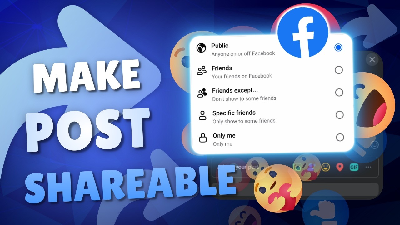 Как сделать публикацию в Facebook доступной для распространения